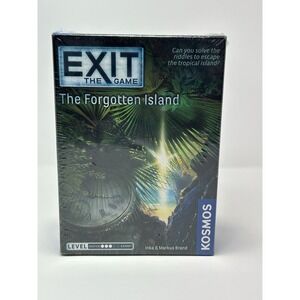Exit The Game Escape Room The Forgotten Island Board Puzzle Clue Strategy